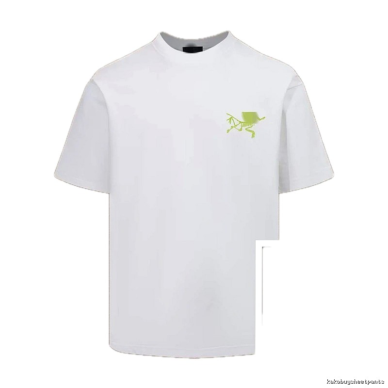 Arc'teryx Bone Logo Outdoor Streetwear Style White Short-sleeve T-shirt