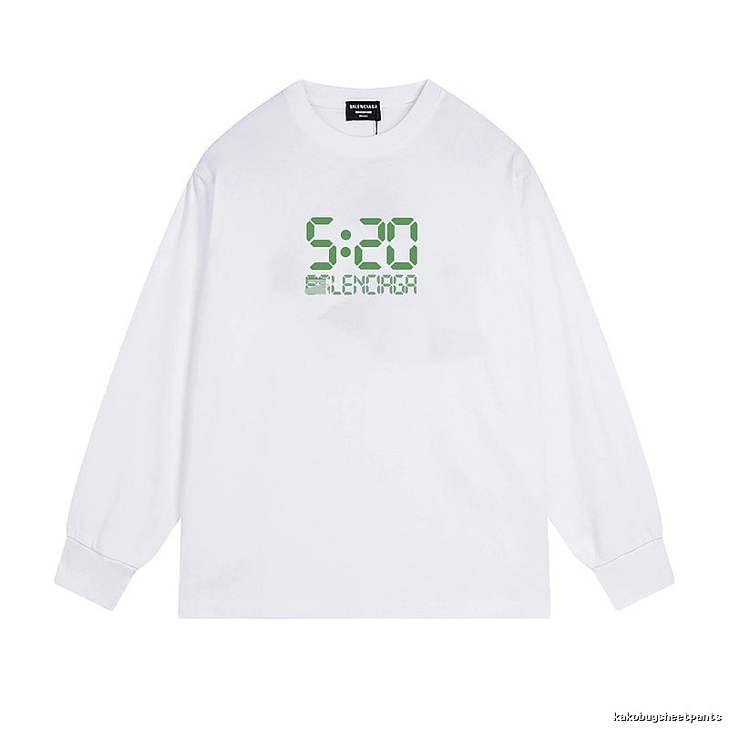 Balenciaga digital-style white T-shirt