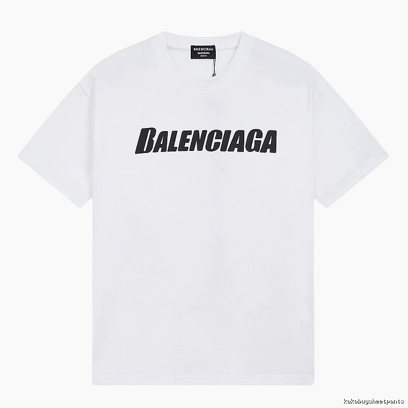 Balenciaga minimalist white T-shirt