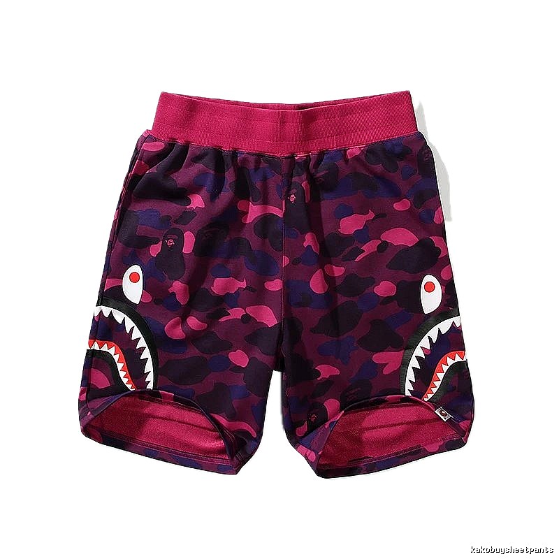 Bape Shark Camouflage Shorts