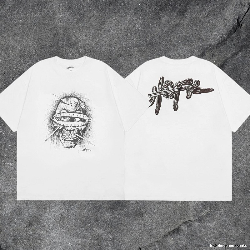 Denim Tears White Graphic T-Shirt Modern Fit