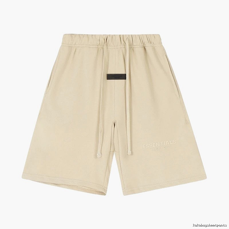 ESSENTIALS casual style beige shorts