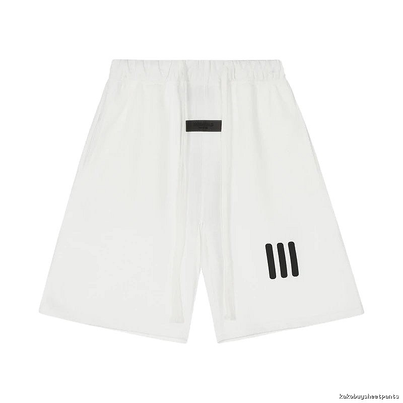 ESSENTIALS minimalist style white shorts