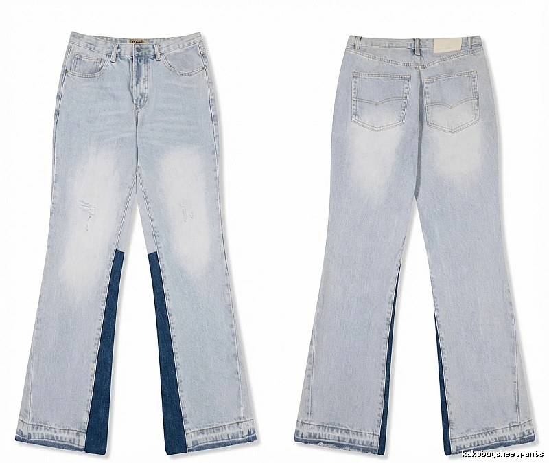 Gallery Dept Patchwork Wide-Leg Jeans