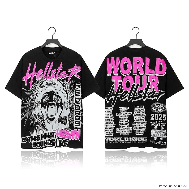 Hellstar World Tour Dark Style T-shirt