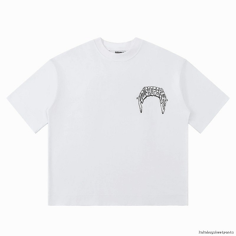House of Errors Trendy White Short-sleeve Shirt