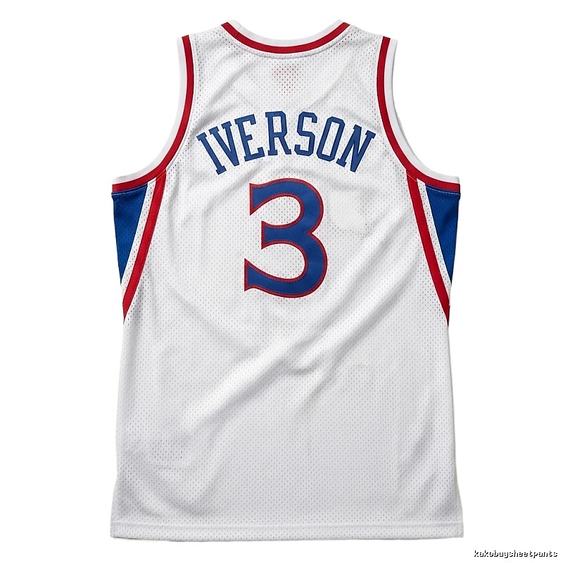 Iverson No. 3 retro-style jersey