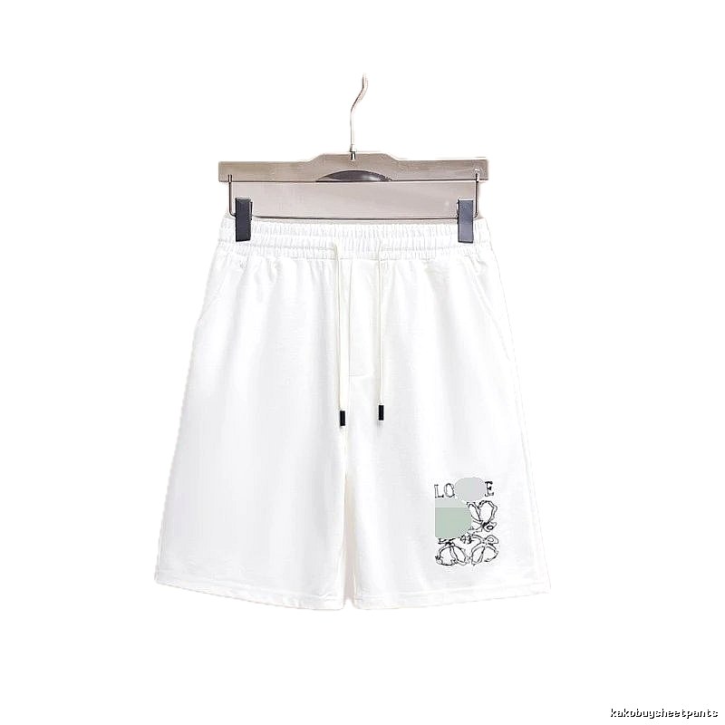 LOEWE Floral Casual White Shorts