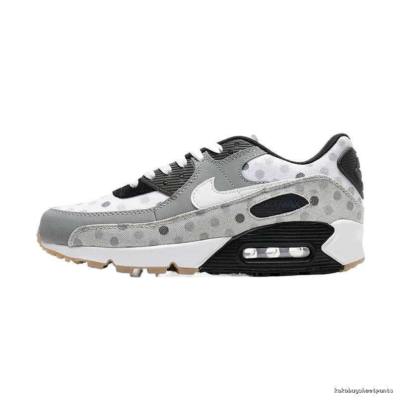Nike Air Max 90 Polka Dot Style Grey Shoes