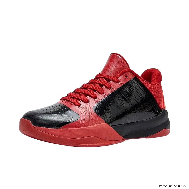 Nike black and red sporty basketball shoes