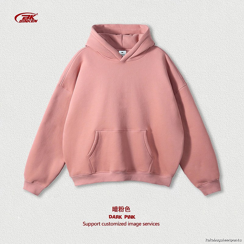 Weekend Pullover hoodie Navy Blank Kangaroo for Seasonal Looks
