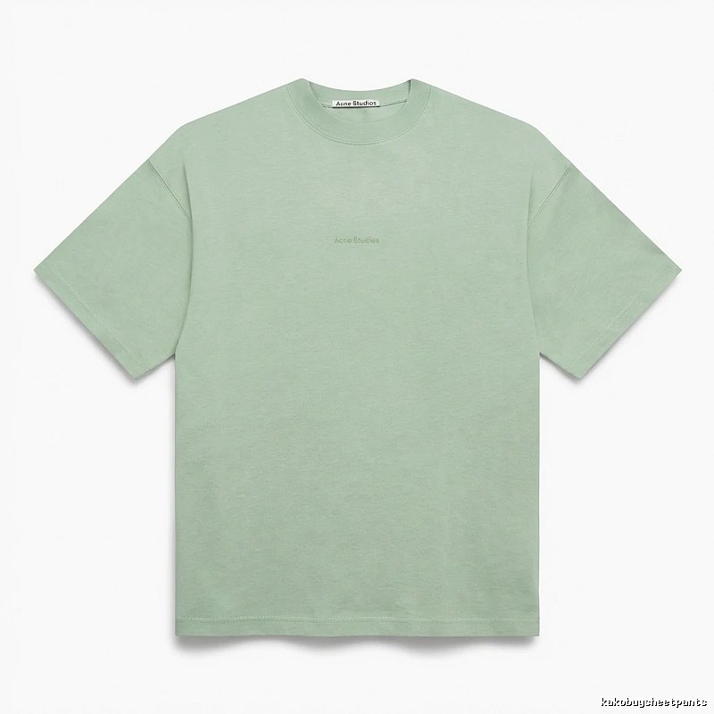 Acne Studios minimalist style light green T-shirt