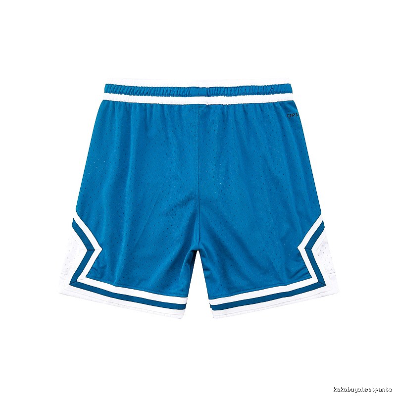 AJ basketball style blue shorts