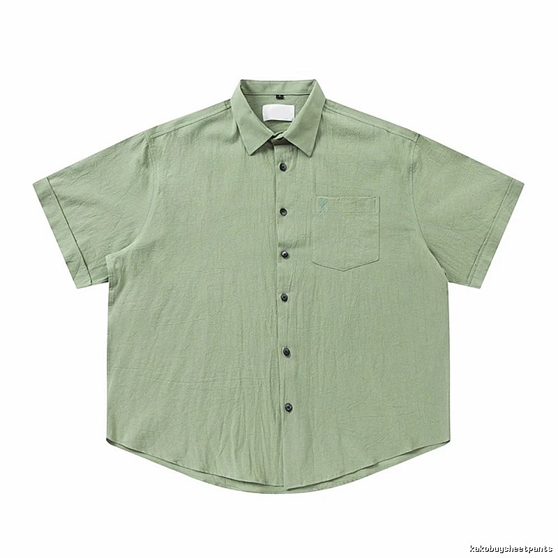 AMI casual light green shirt