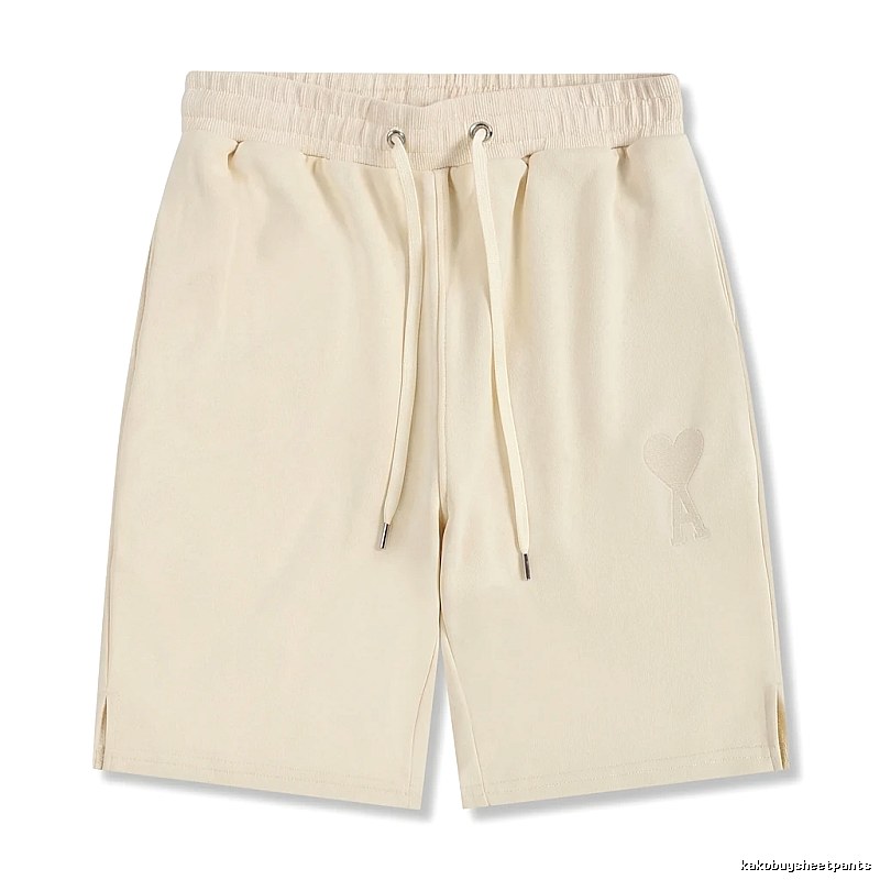 AMI casual style off-white shorts