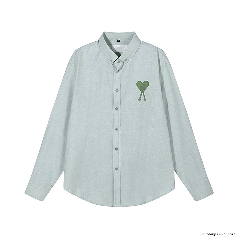 AMI Love Simple Style Grey Shirt