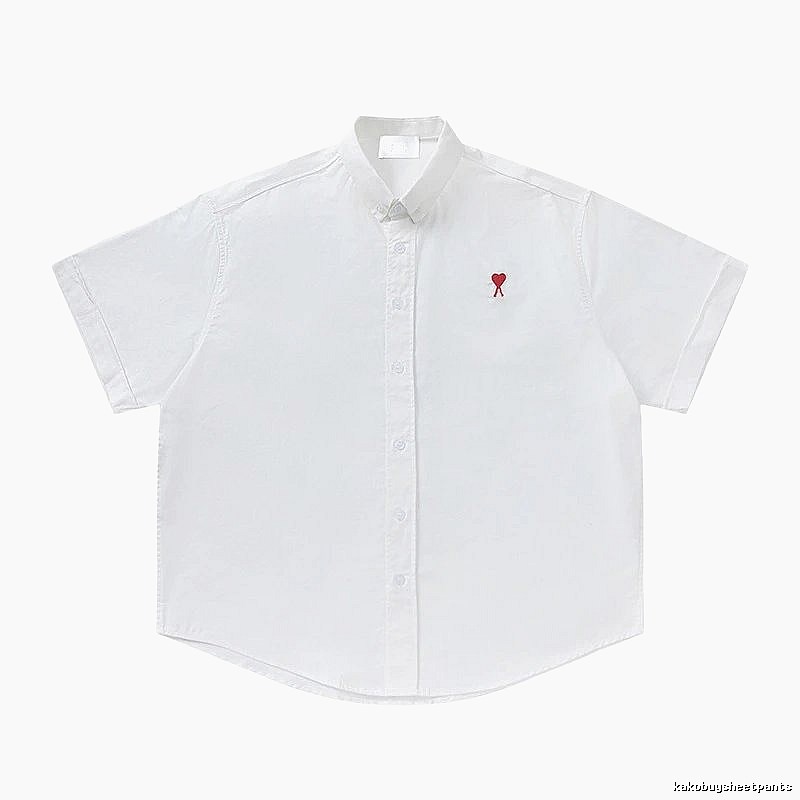 AMI Love Simple White Shirt
