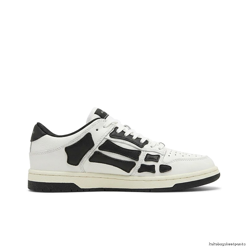 AMIRI deconstructed style black and white sneakers
