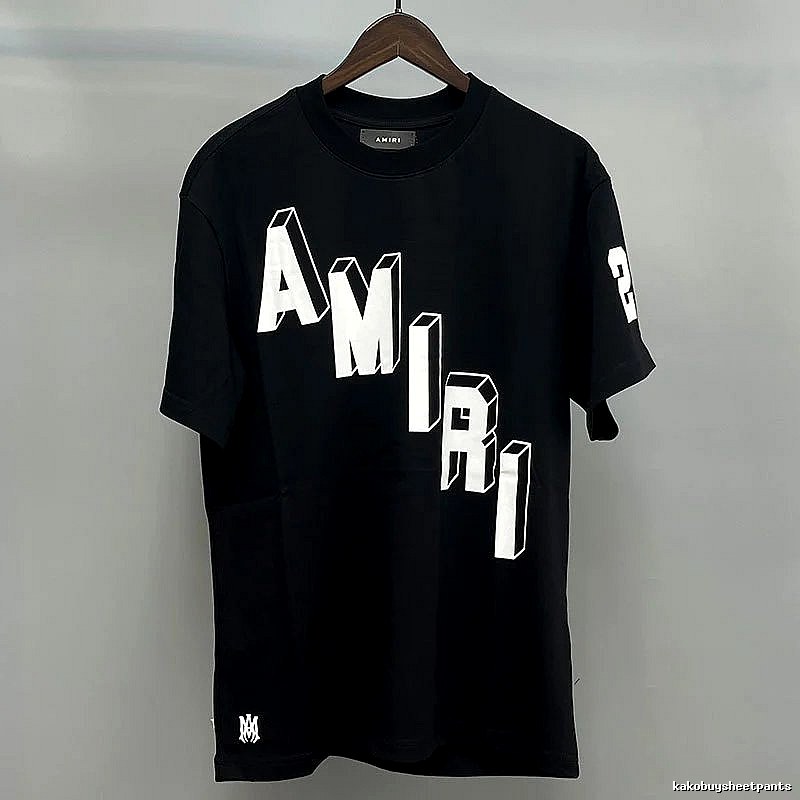 Amiri White Black Records Graphic T-Shirt Smart Casual