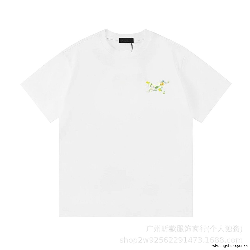 Arc'teryx Floral Print Outdoor Style White T-Shirt