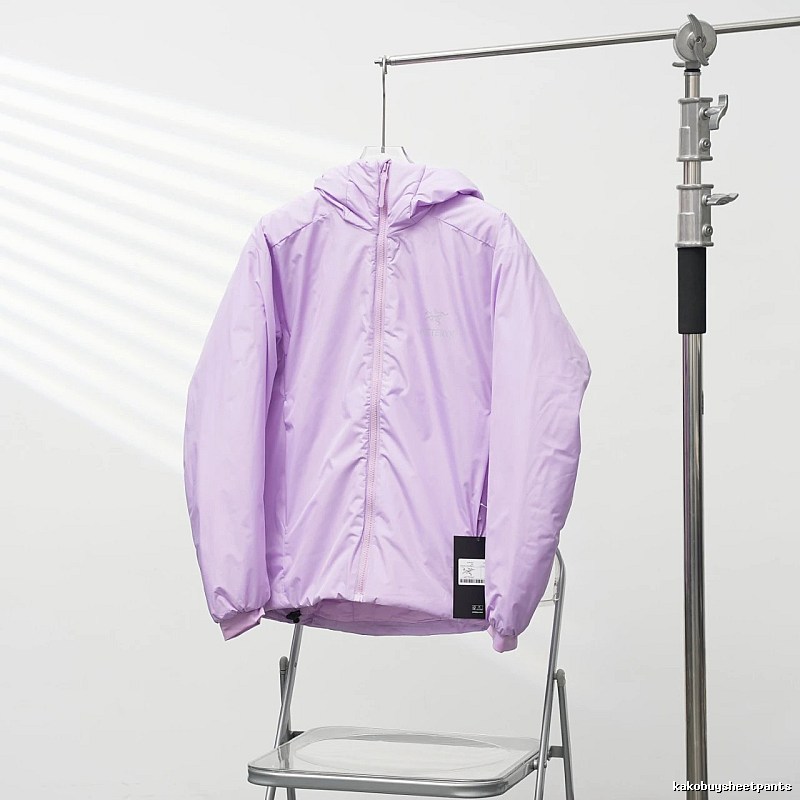 Arc'teryx Lilac Lightweight Shell Jacket with soft pastel finish