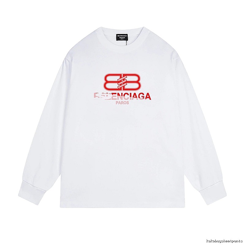Balenciaga BB Print White T-shirt