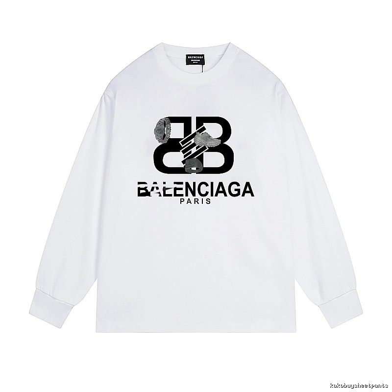 Balenciaga BB Series Simple White T-shirt