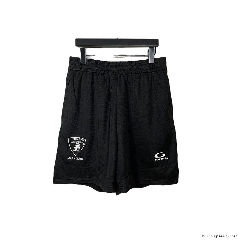 Balenciaga casual style black shorts