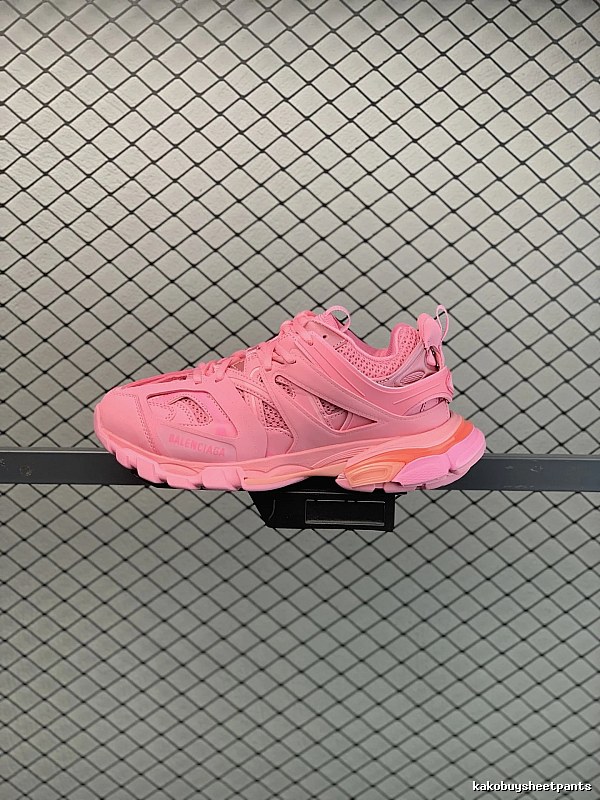 Balenciaga Chunky Runners in Bright Pink with Oversized Sole