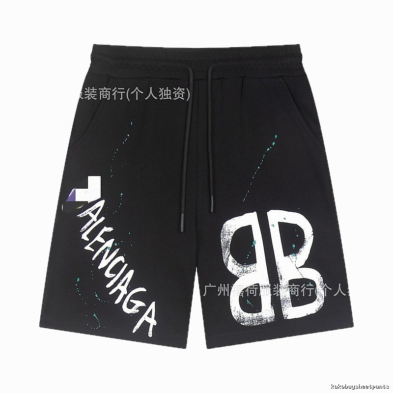 Balenciaga graffiti-style shorts