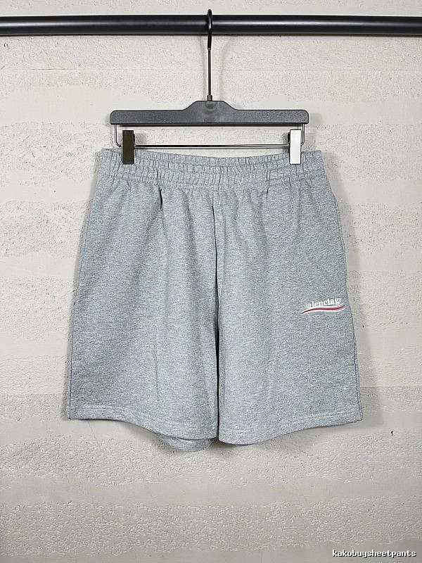 Balenciaga grey sports shorts