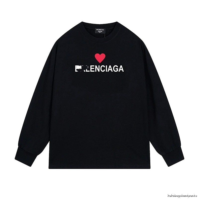 Balenciaga Love Simple Black T-shirt