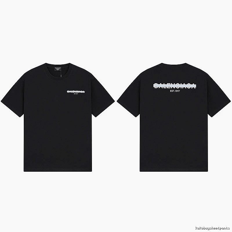 Balenciaga minimalist black T-shirt