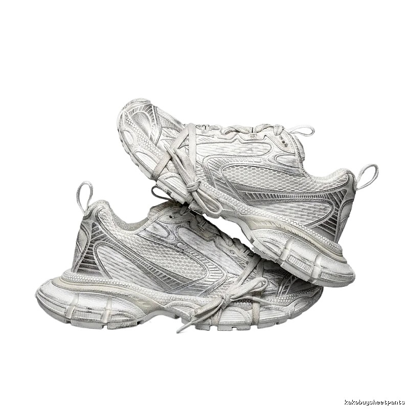 Balenciaga retro silver-gray sneakers