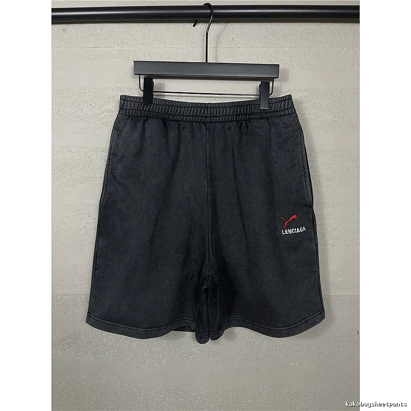 Balenciaga sporty black shorts