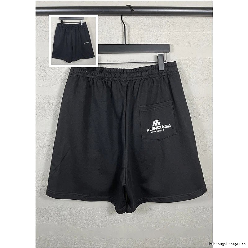 Balenciaga sporty black shorts