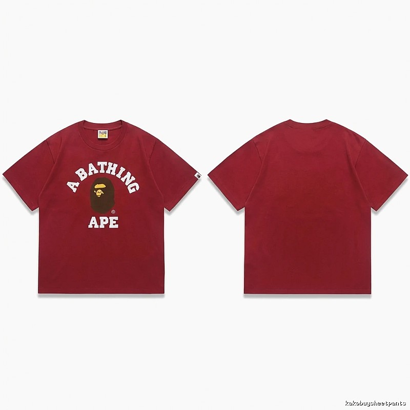 Bape Ape Head Minimalist Style T-shirt