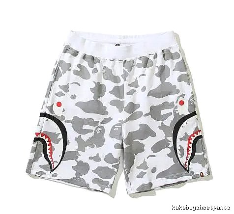 Bape Shark Camouflage Shorts