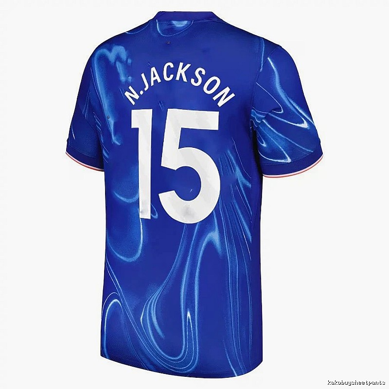 Barcelona Easy Match Gavi #6 soccer jersey Blue Red Barcelona for Leisure Wear