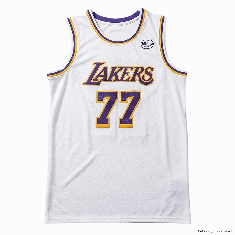 Bibigo Doncic-style white jersey