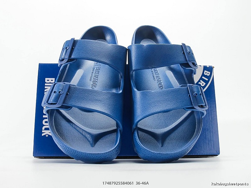 BIRKENSTOCK Arizona Casual Blue Slide Sandals