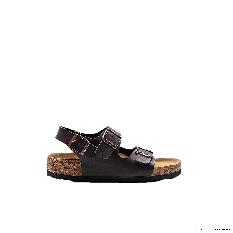 Birkenstock Vintage Casual Dark Brown Buckle Sandals