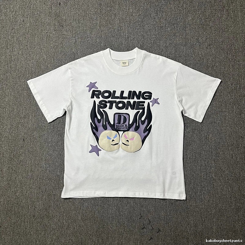 Broken Planet Casual Graphic T-shirt White Cotton Bold for Streetwear Looks