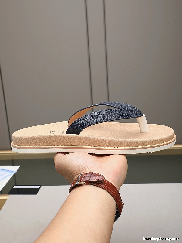 Brunello Cucinelli Casual Color-block Flip-flops