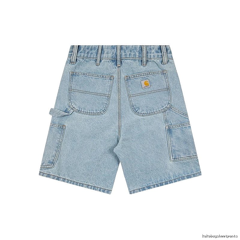 Carhartt workwear style denim shorts