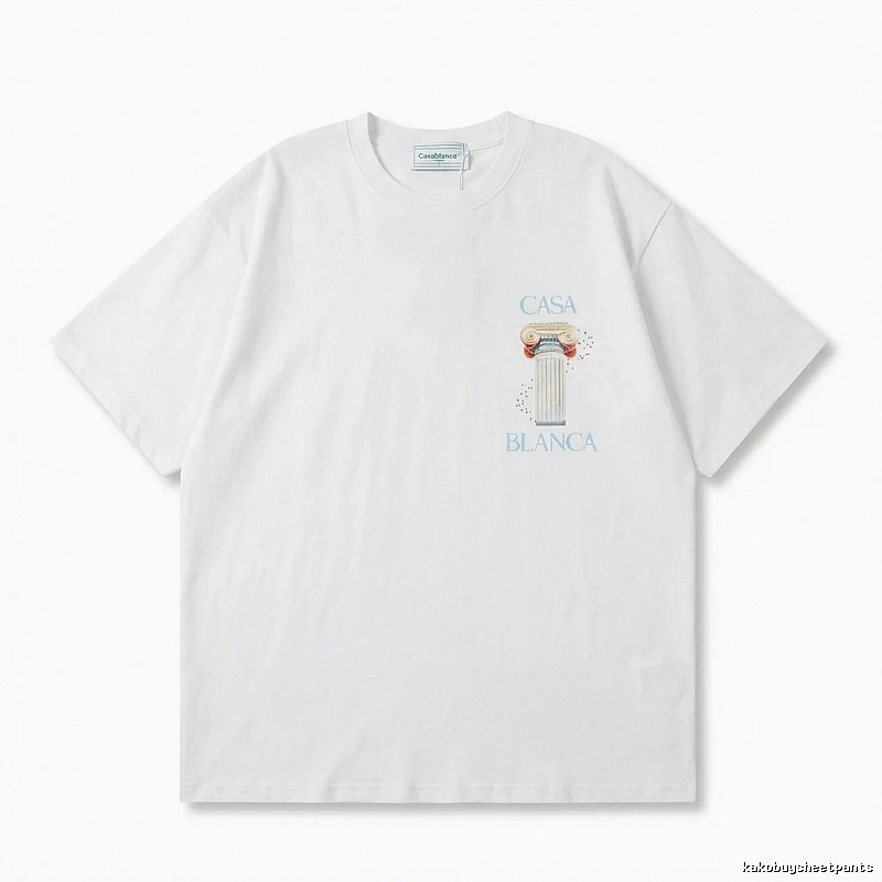 Casablanca Greek column style white T-shirt