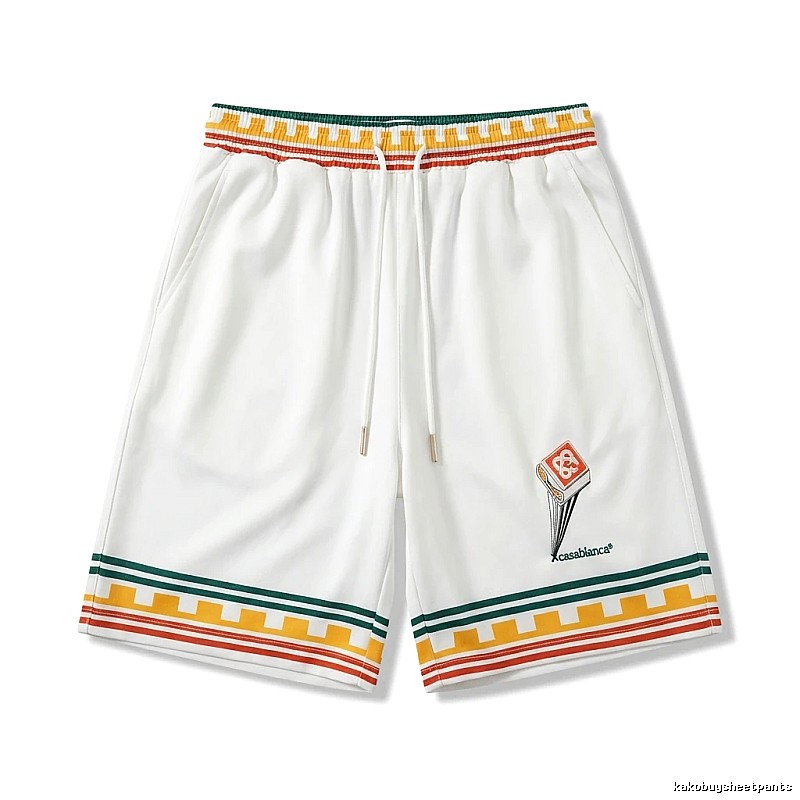 Casablanca retro style white shorts
