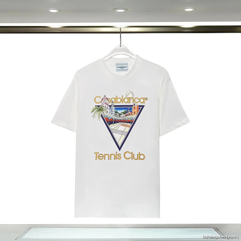 Casablanca retro style white T-shirt