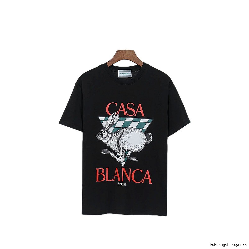 Casablanca sporty black T-shirt
