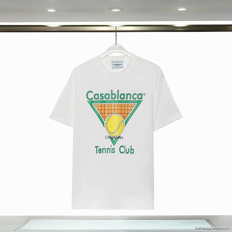 Casablanca Tennis Style White T-shirt